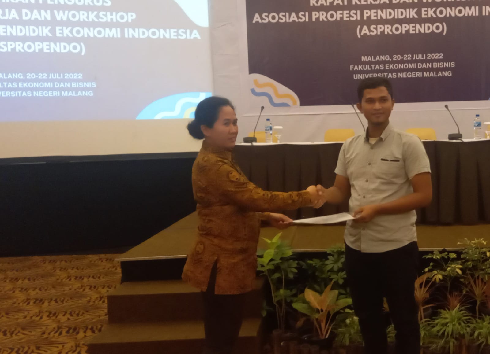 Kegiatan Pelantikan dan Workshop Aspropendo, Suroto,